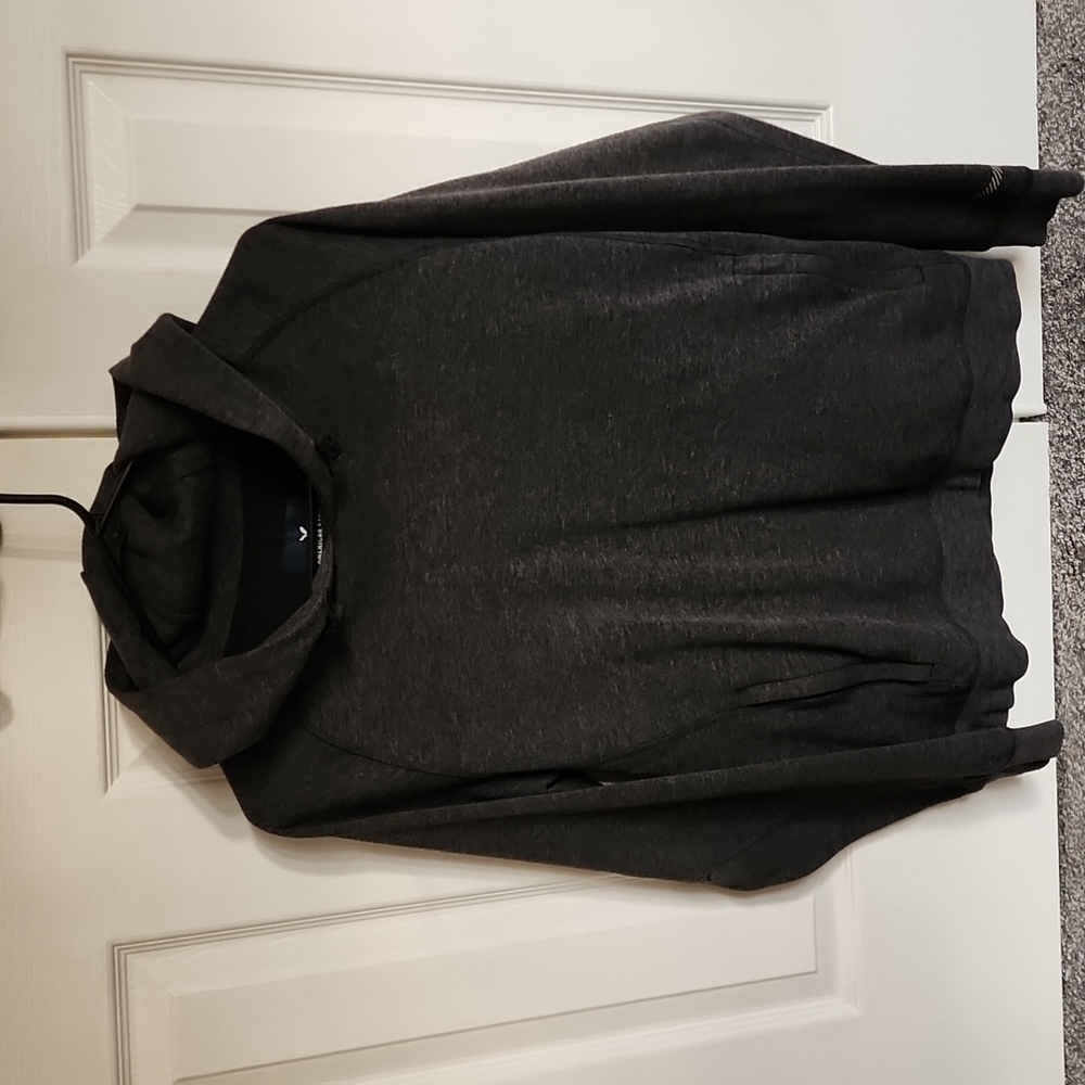 American Eagle Grey Adjustable Hoodie